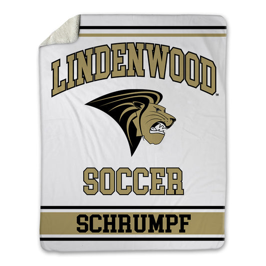 Lindenwood - NCAA Women's Soccer : Allison Schrumpf - Blanket-0