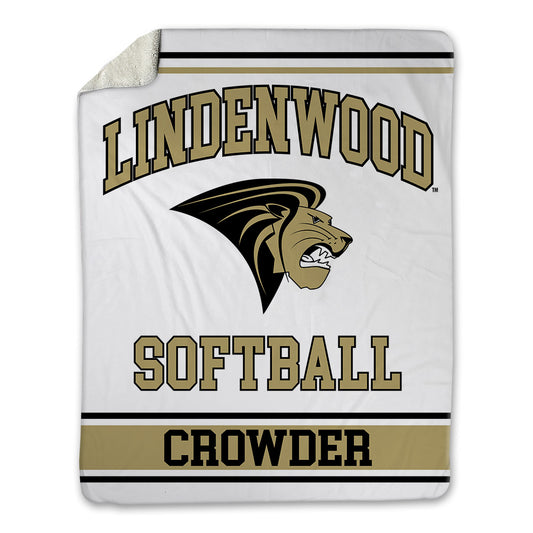 Lindenwood - NCAA Softball : Kylee Crowder - Blanket-0