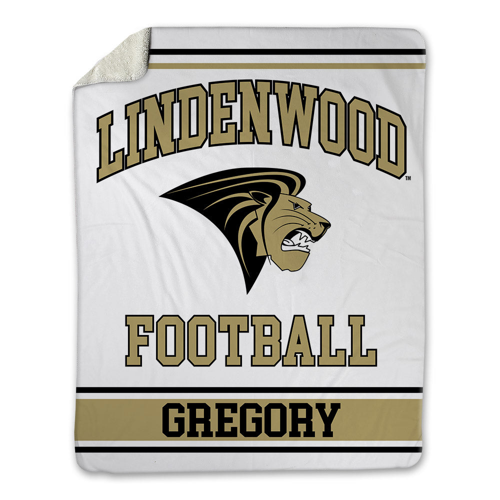 Lindenwood - NCAA Football : Hoyt Gregory - Blanket-0