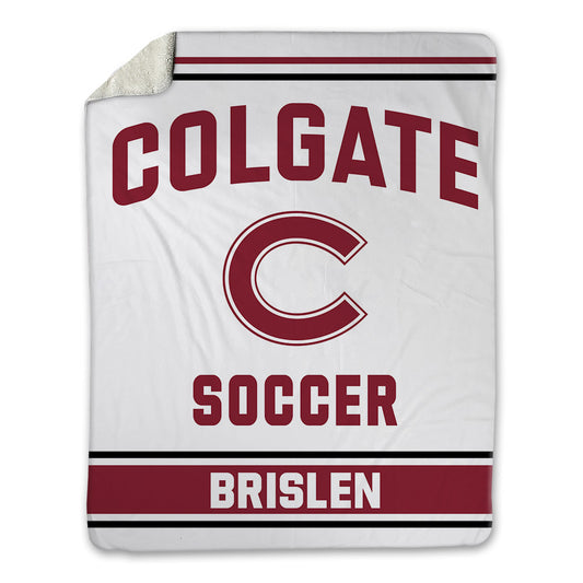 Colgate - NCAA Women's Soccer : Addie Brislen - Blanket-0