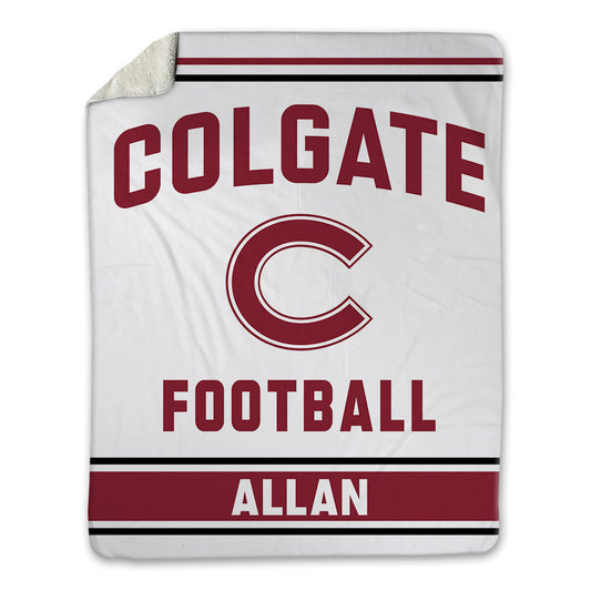 Colgate - NCAA Football : Reece Allan - Blanket-0