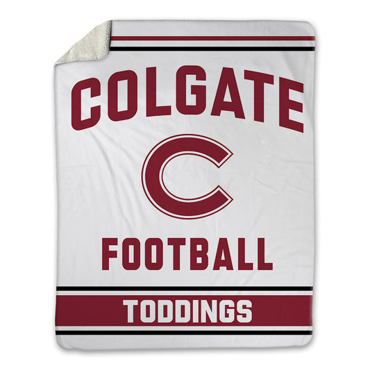 Colgate - NCAA Football : Cole Toddings - Blanket-0