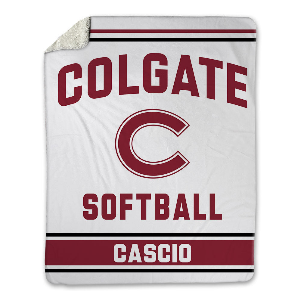 Colgate - NCAA Softball : Mia Cascio - Blanket-0