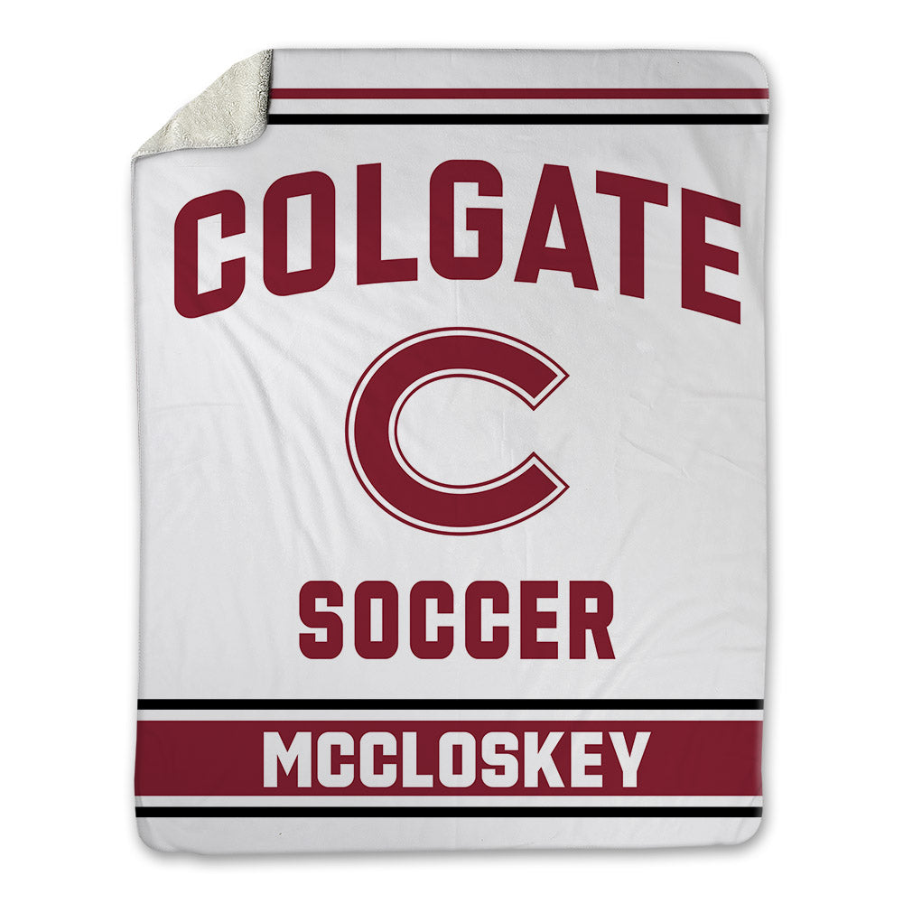 Colgate - NCAA Women's Soccer : Ava McCloskey - Blanket-0