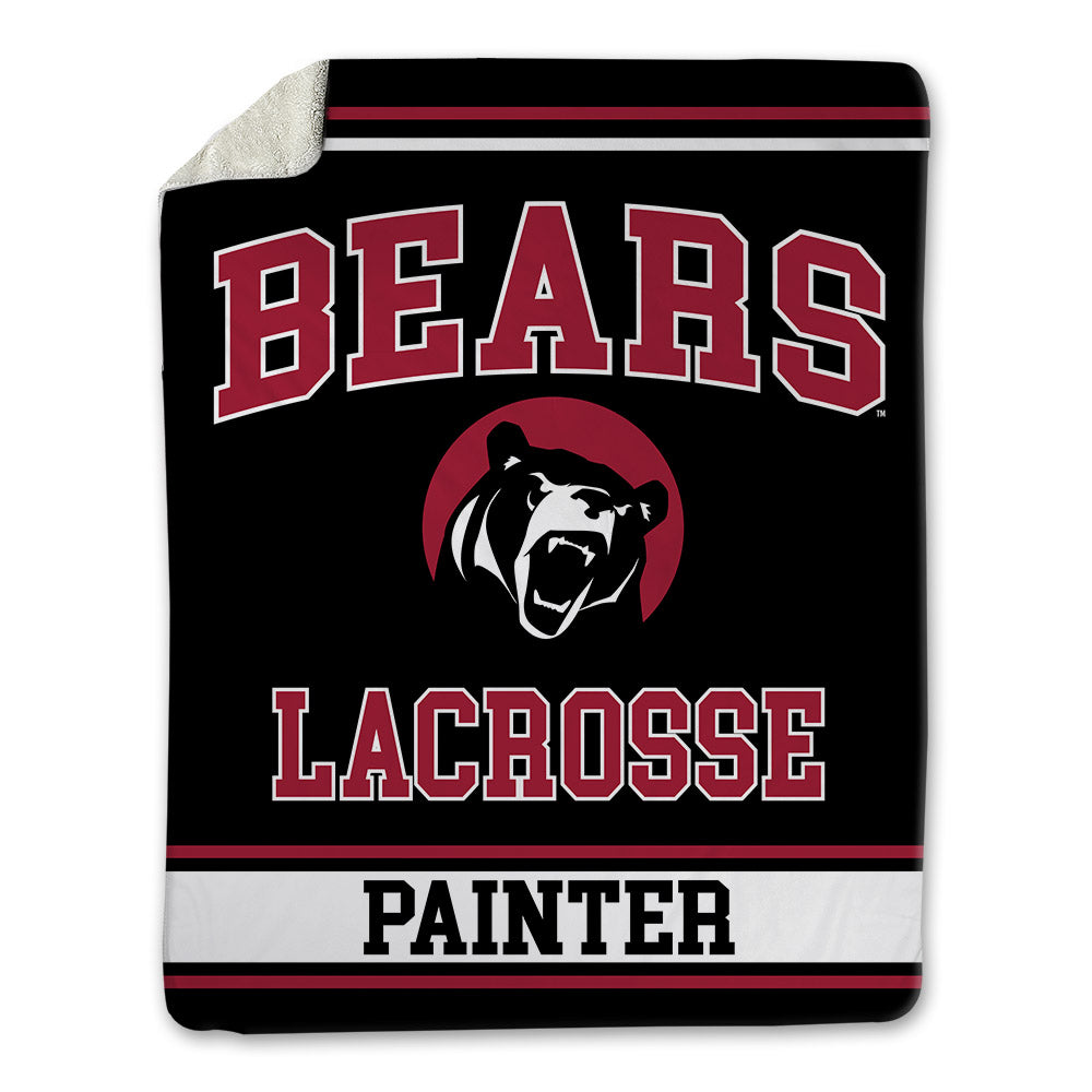Lenoir Rhyne - NCAA Men's Lacrosse : Parks Painter - Blanket-0