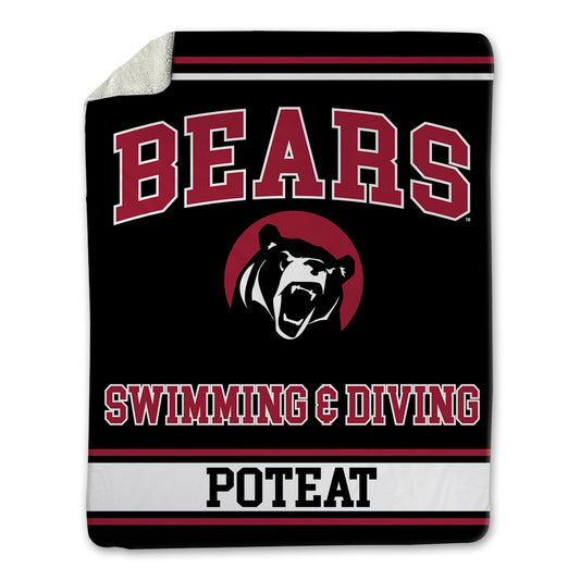 Lenoir Rhyne - NCAA Women's Swimming & Diving : Devin Poteat - Blanket-0