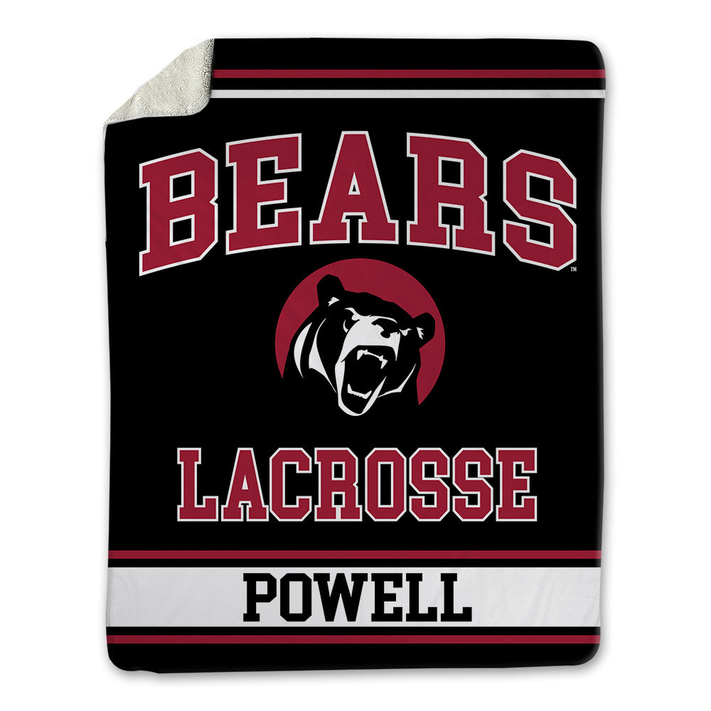 Lenoir Rhyne - NCAA Men's Lacrosse : Donovan Powell - Blanket-0