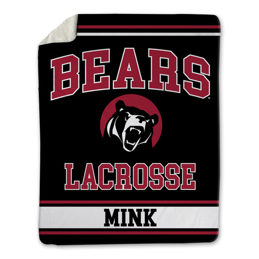 Lenoir Rhyne - NCAA Men's Lacrosse : John Mink - Blanket-0