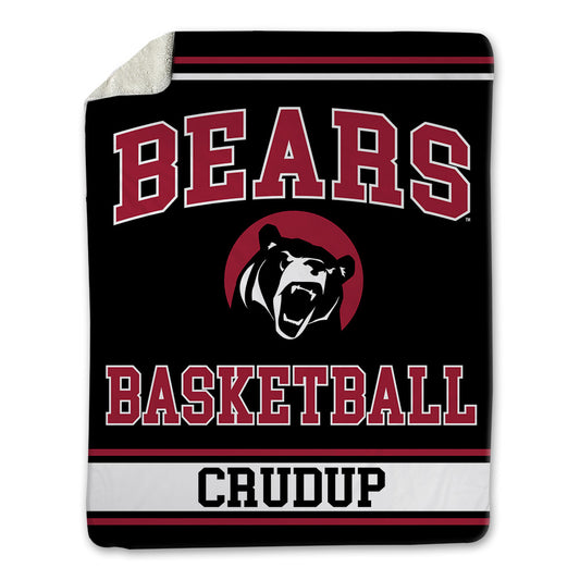 Lenoir Rhyne - NCAA Men's Basketball : Chris Crudup - Blanket-0