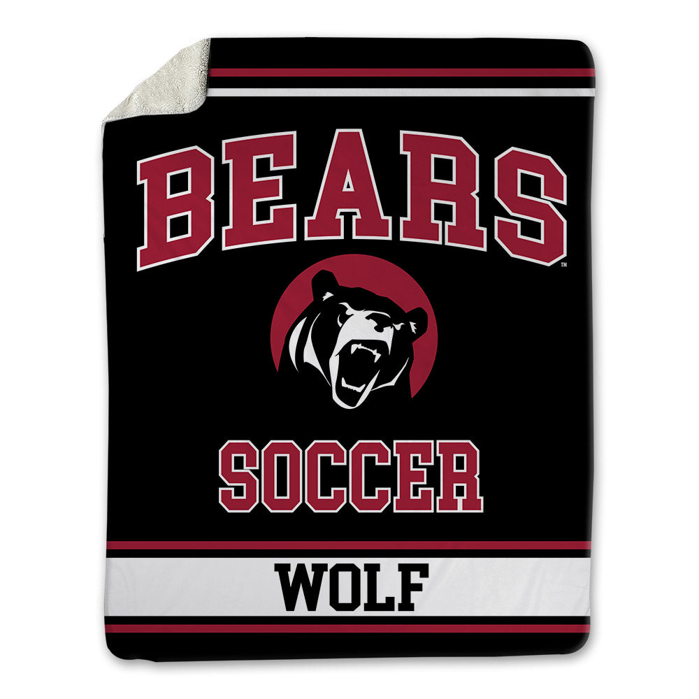 Lenoir Rhyne - NCAA Women's Soccer : Sienna Wolf - Blanket-0