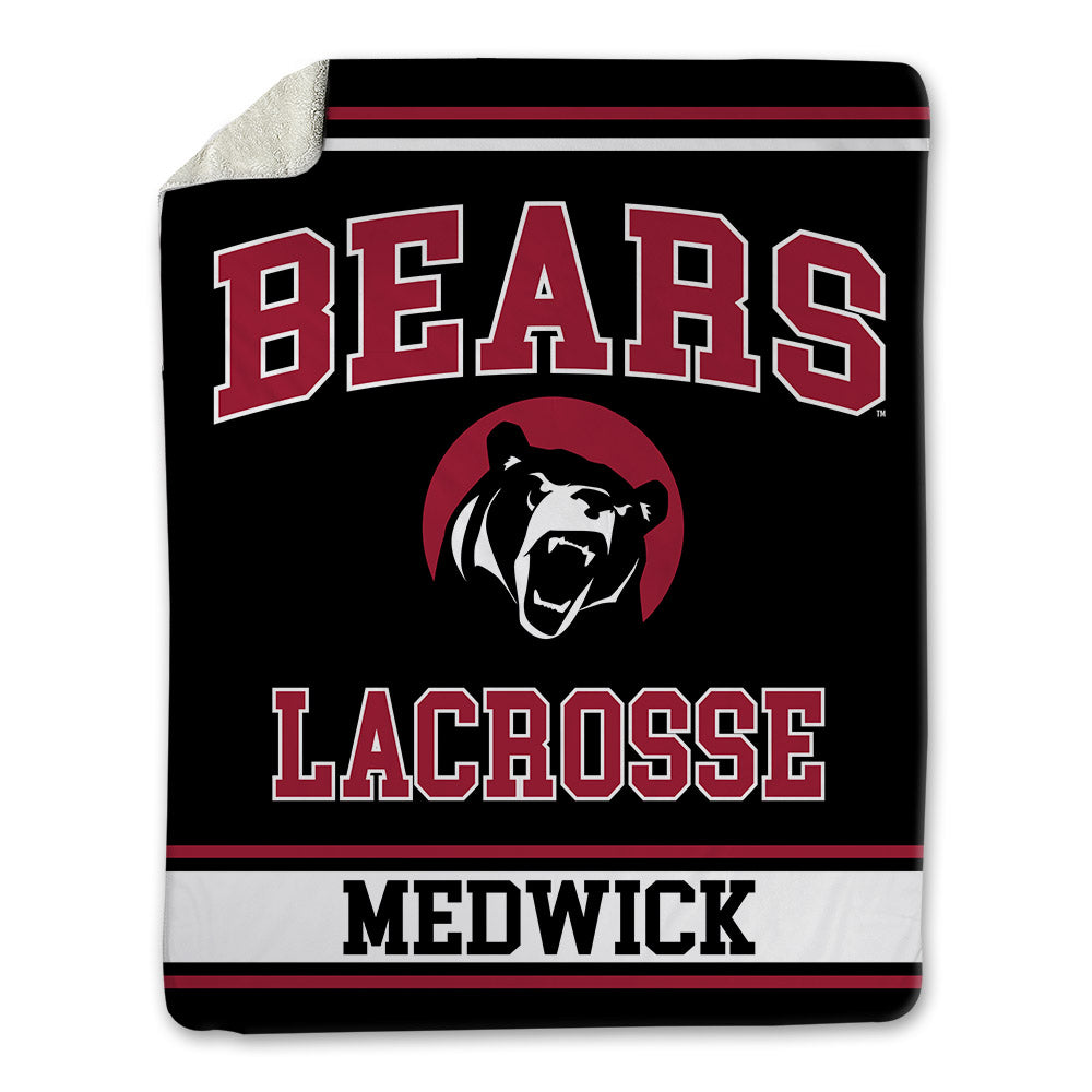 Lenoir Rhyne - NCAA Men's Lacrosse : Deacon Medwick - Blanket-0