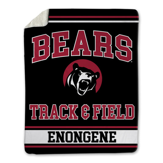 Lenoir Rhyne - NCAA Men's Track & Field : Dion Enongene - Blanket-0