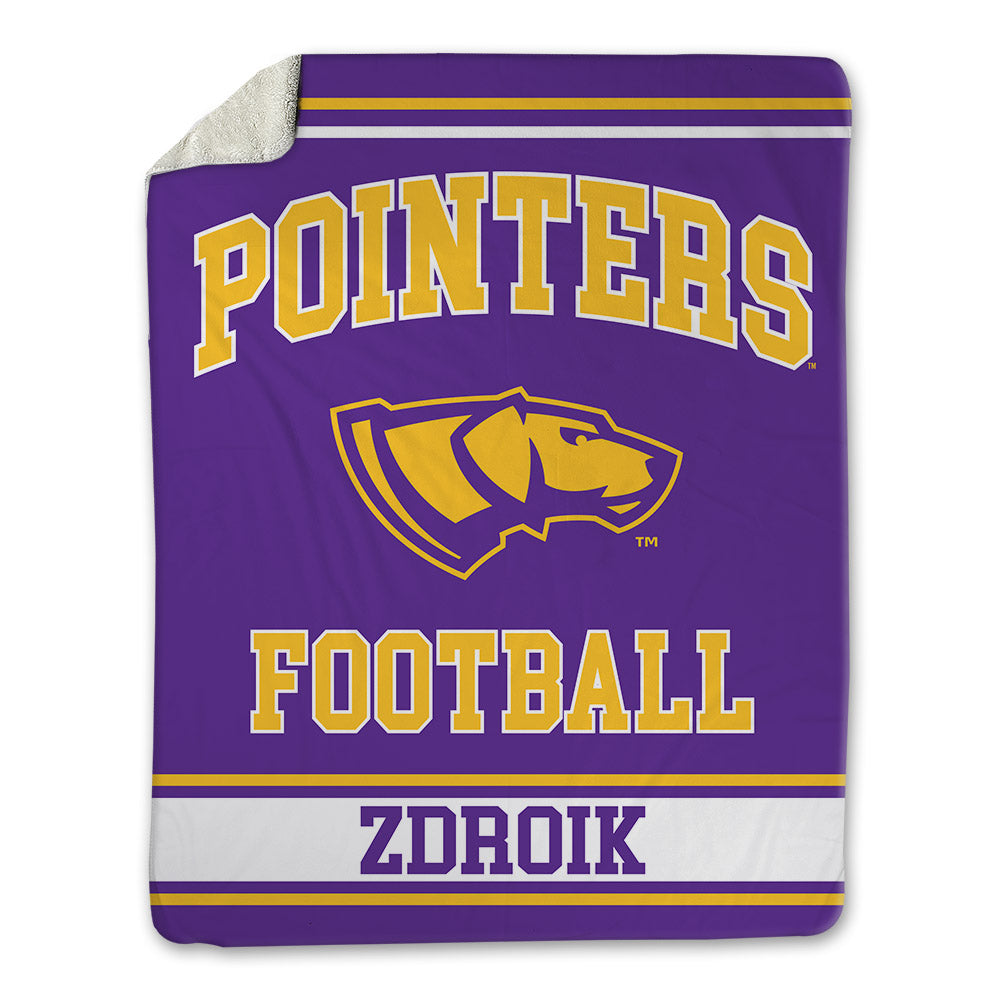 UWSP - NCAA Football : Daniel Zdroik - Blanket-0