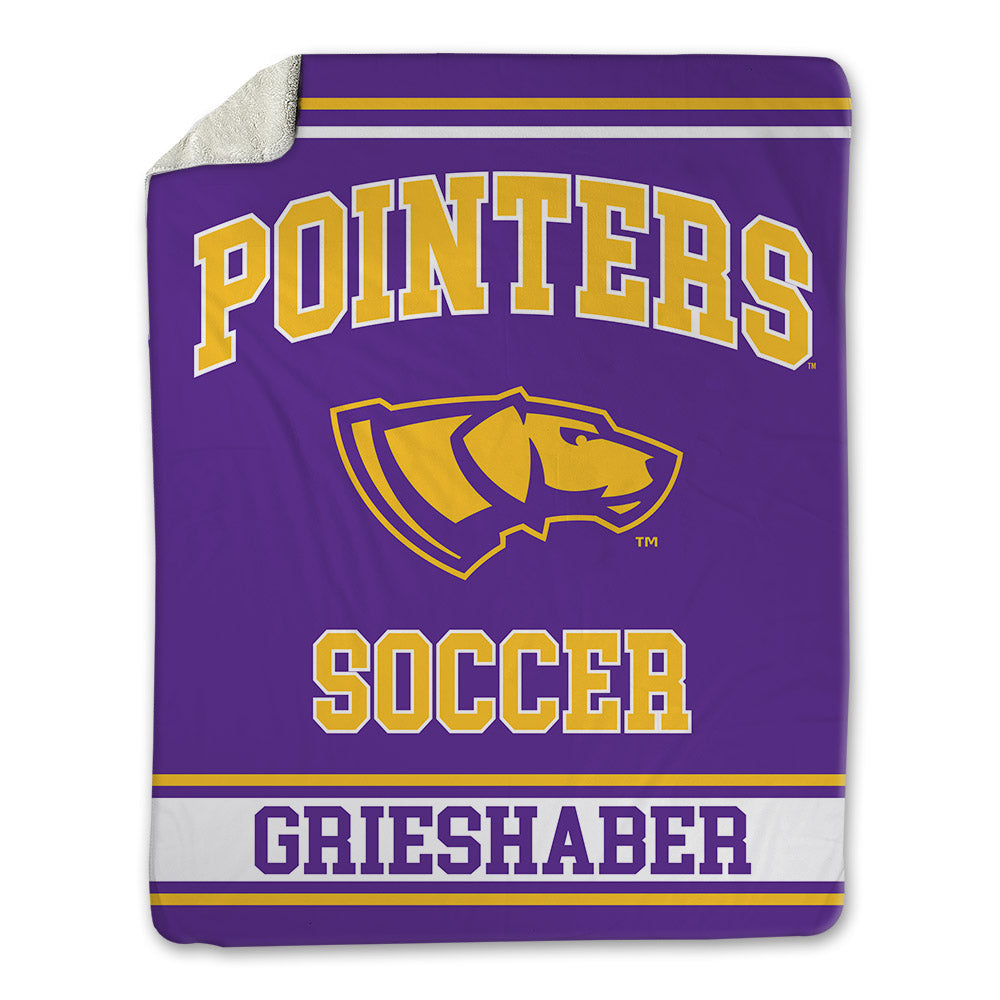 UWSP - NCAA Men's Soccer : Noah Grieshaber - Blanket-0