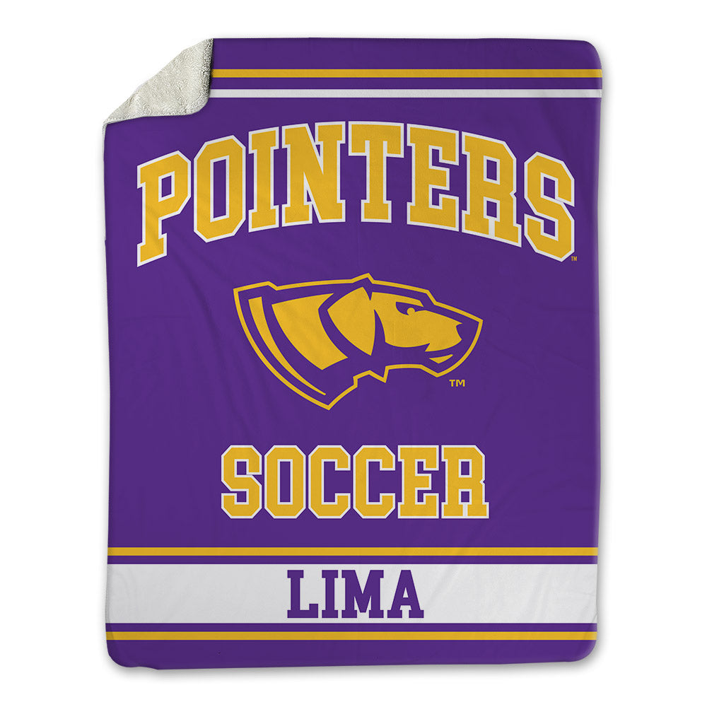 UWSP - NCAA Men's Soccer : Dominic Lima - Blanket-0