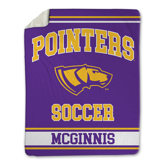 UWSP - NCAA Men's Soccer : Charlie McGinnis - Blanket-0