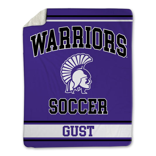 Winona - NCAA Women's Soccer : Makadyn Gust - Blanket-0