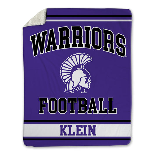 Winona - NCAA Football : Jamison Klein - Blanket-0
