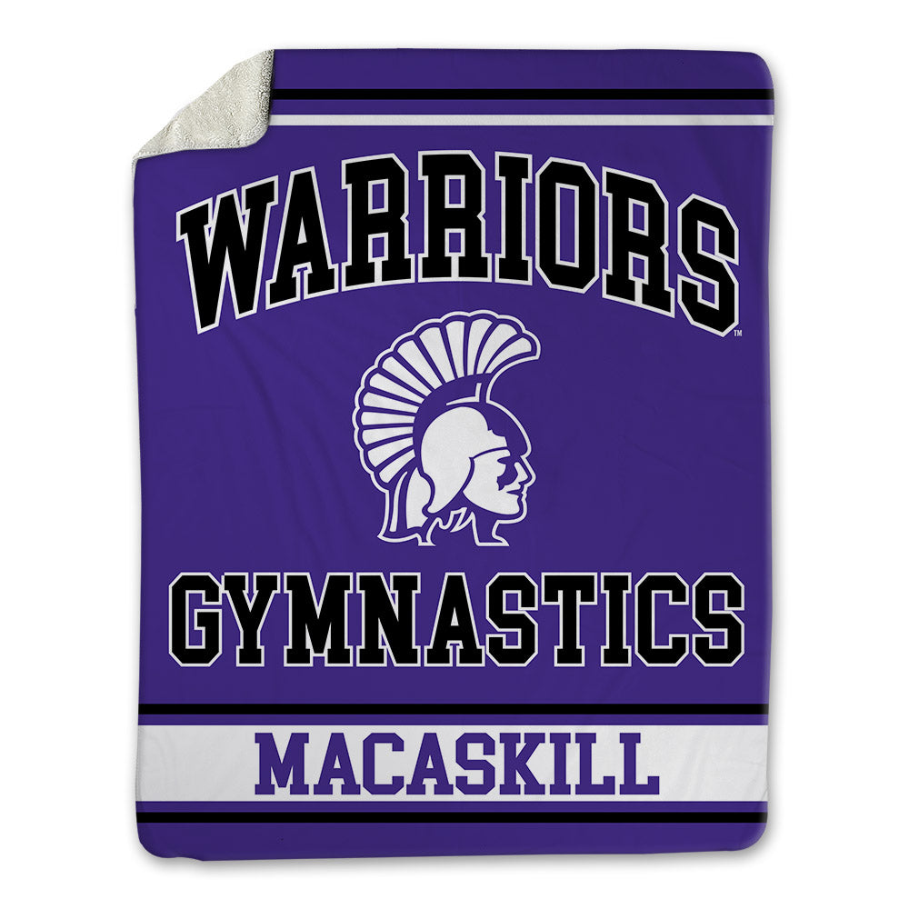 Winona - NCAA Women's Gymnastics : Frankie MacAskill - Blanket-0