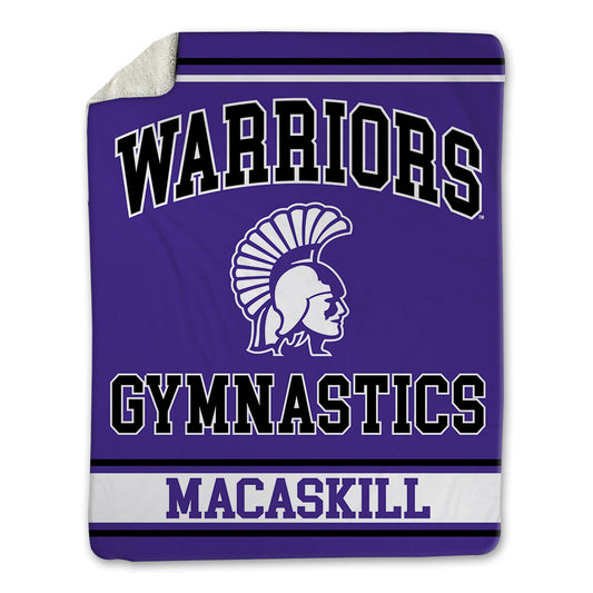 Winona - NCAA Women's Gymnastics : Frankie MacAskill - Blanket-0