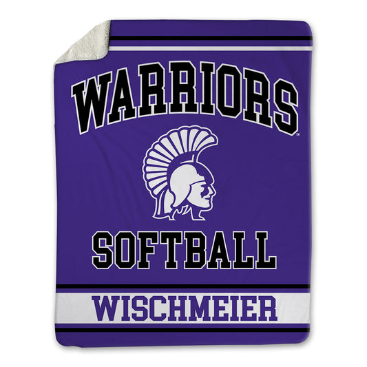 Winona - NCAA Softball : Whitley Wischmeier - Blanket-0