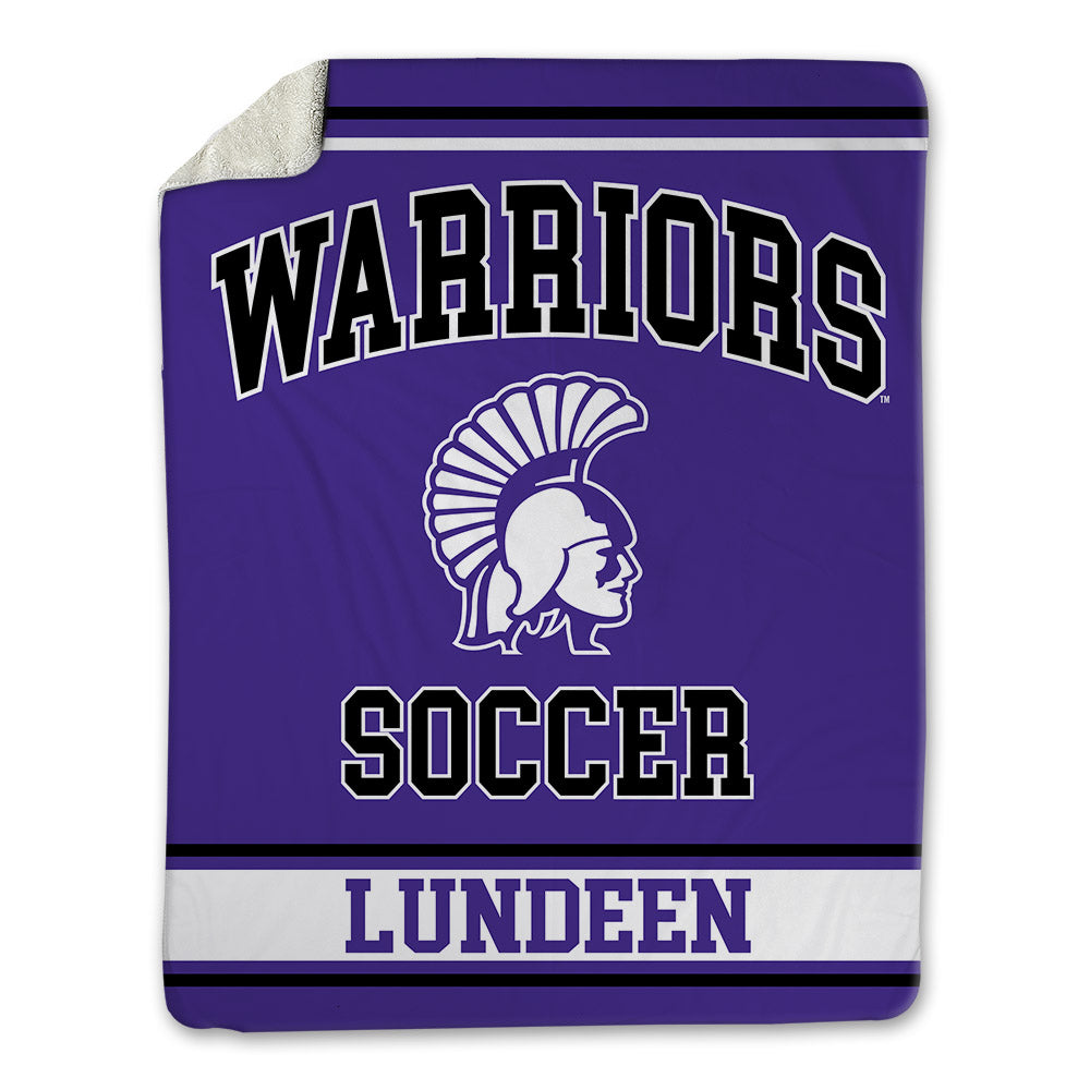 Winona - NCAA Women's Soccer : Anna Lundeen - Blanket-0