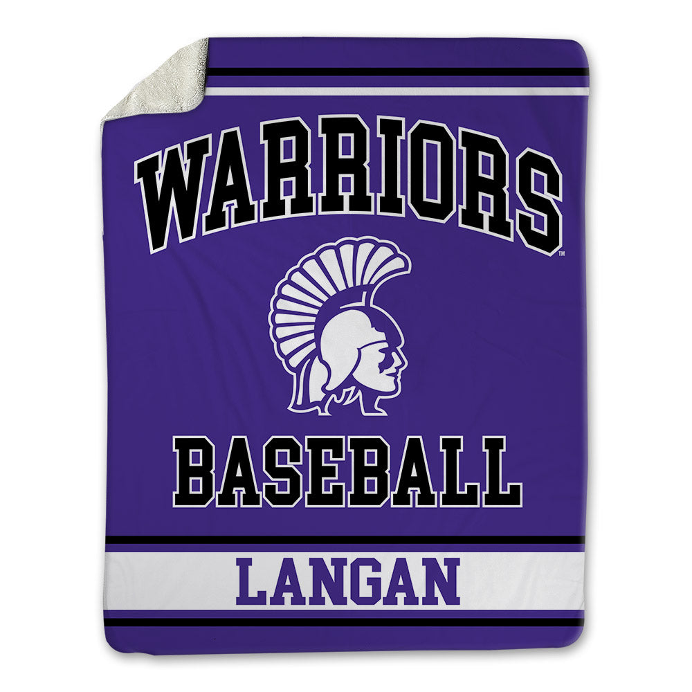 Winona - NCAA Baseball : John Langan - Blanket-0