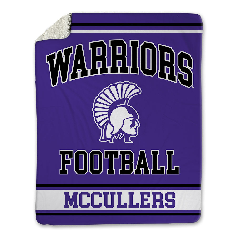 Winona - NCAA Football : Hakeem McCullers - Blanket-0