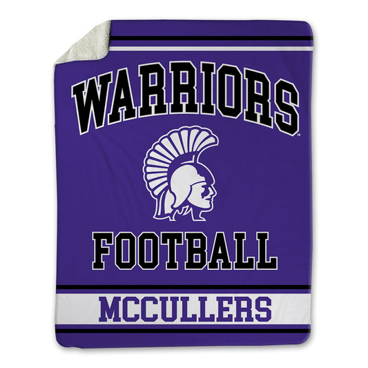 Winona - NCAA Football : Hakeem McCullers - Blanket-0