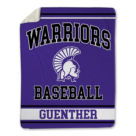 Winona - NCAA Baseball : Hunter Guenther - Blanket-0