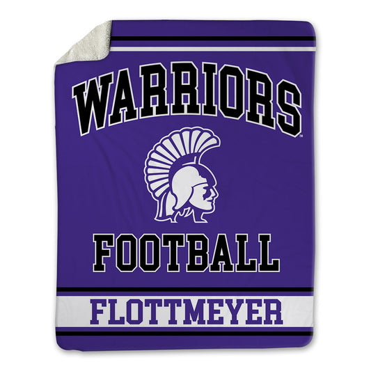 Winona - NCAA Football : Jackson Flottmeyer - Blanket-0