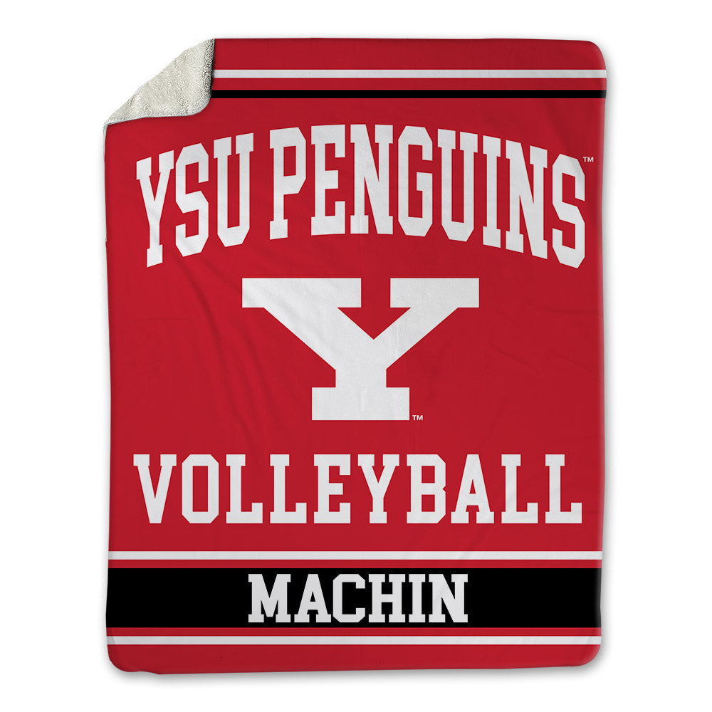 Youngstown State - NCAA Women's Volleyball : Gabriela Machin - Blanket-0