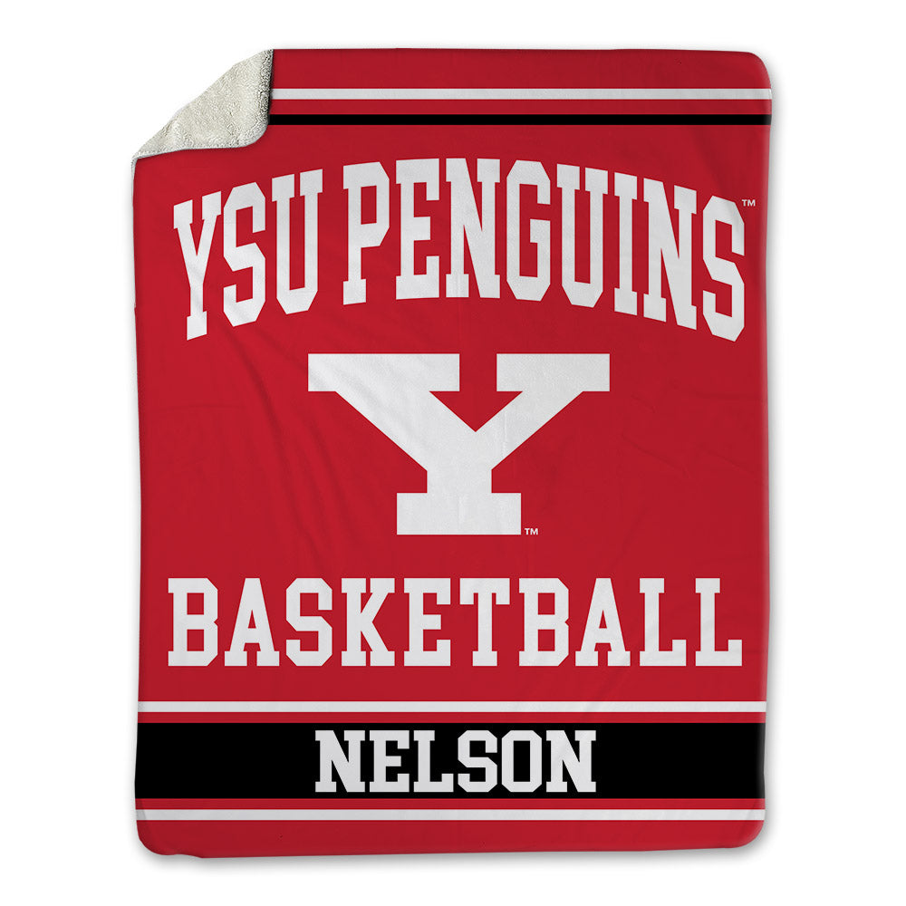 Youngstown State - NCAA Men's Basketball : Jason Nelson - Blanket-0