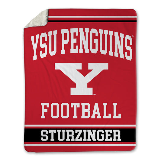 Youngstown State - NCAA Football : Weston Sturzinger - Blanket-0
