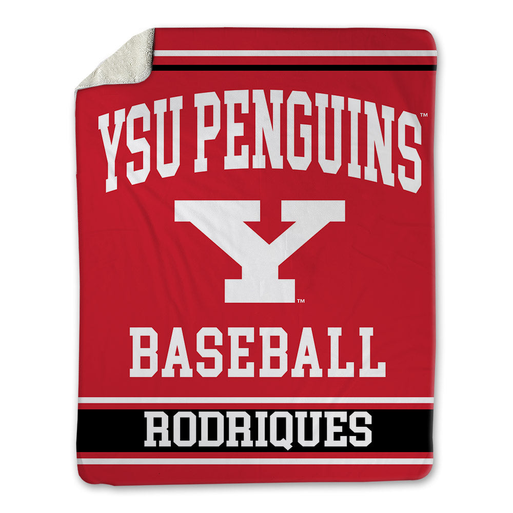 Youngstown State - NCAA Baseball : Michael Rodriques - Blanket-0