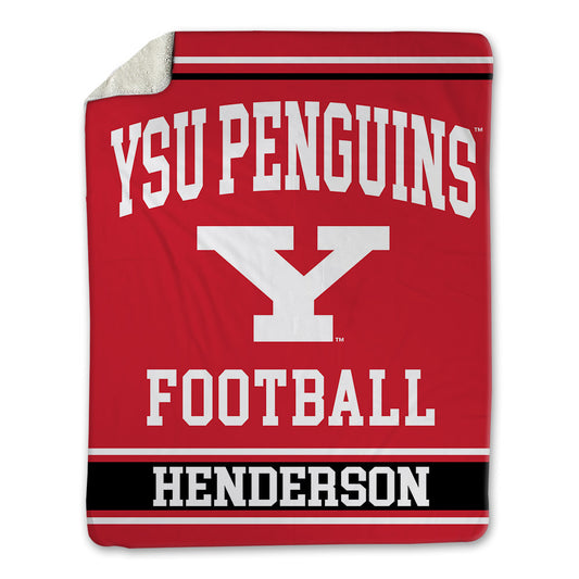 Youngstown State - NCAA Football : Stephen Henderson - Blanket-0