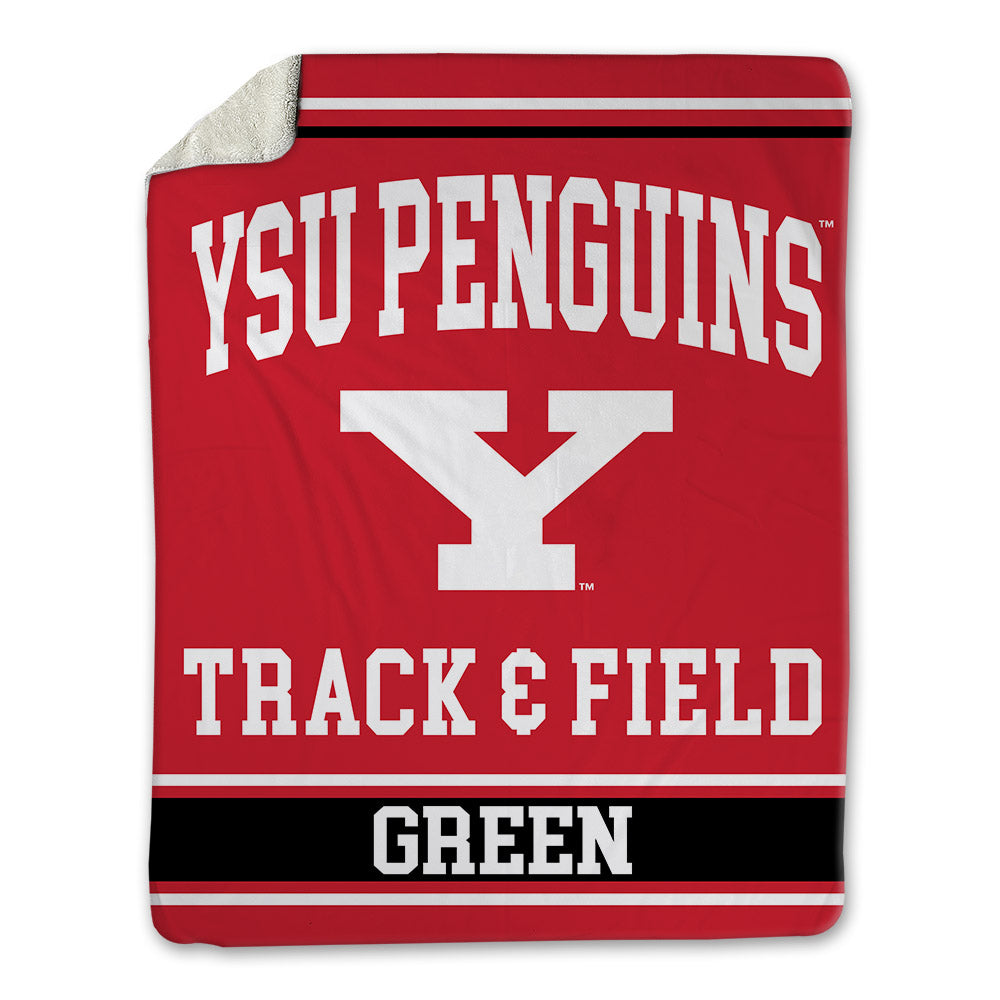 Youngstown State - NCAA Men's Track & Field : Brayden Green - Blanket-0