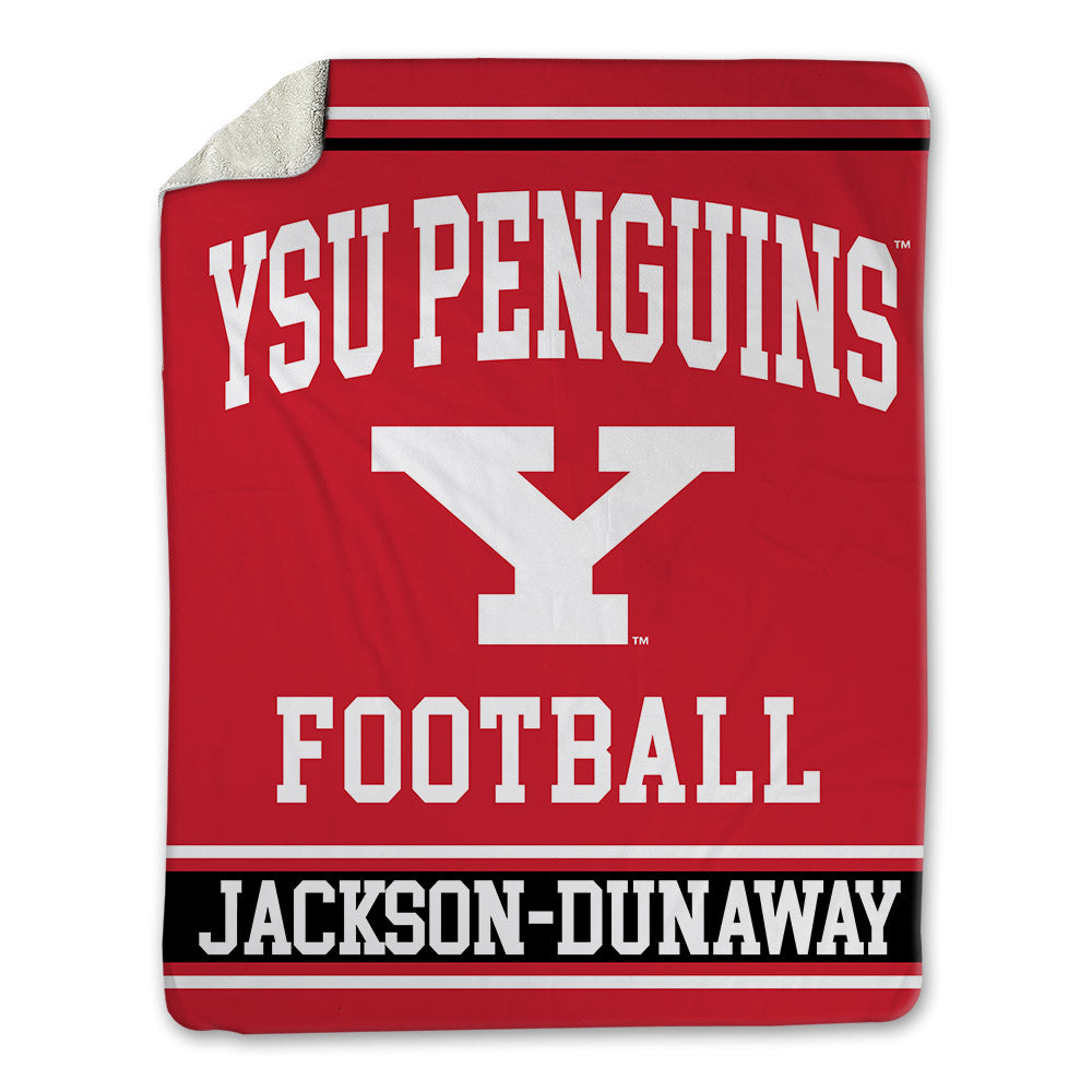 Youngstown State - NCAA Football : Andrew Jackson-Dunaway - Blanket-0