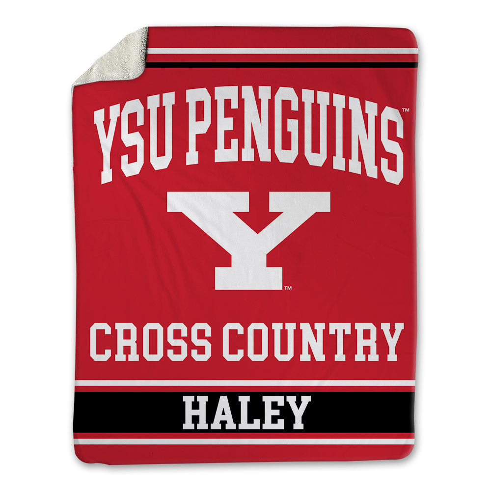 Youngstown State - NCAA Men's Cross Country : Zac Haley - Blanket-0