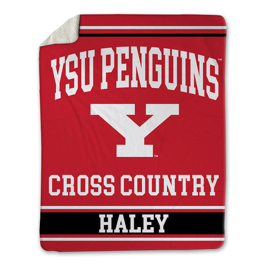 Youngstown State - NCAA Men's Cross Country : Zac Haley - Blanket-0