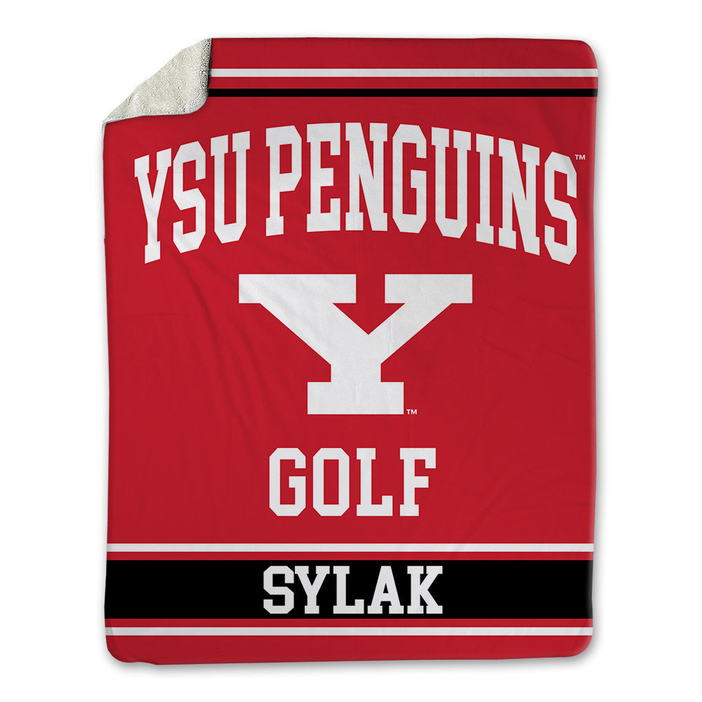 Youngstown State - NCAA Men's Golf : Jake Sylak - Blanket-0