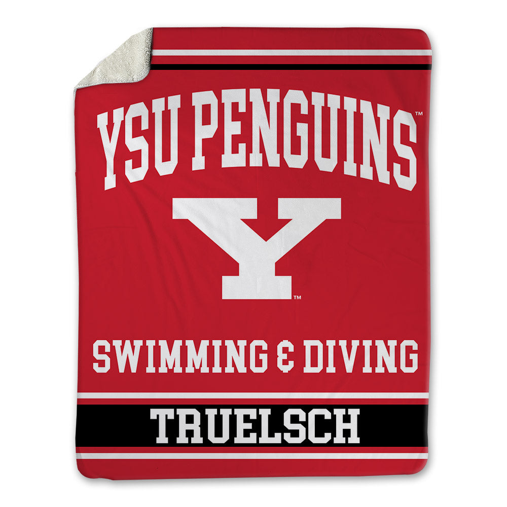 Youngstown State - NCAA Women's Swimming & Diving : Jordan Truelsch - Blanket-0