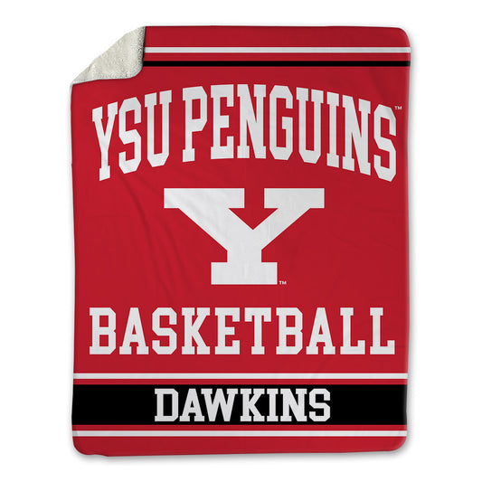 Youngstown State - NCAA Men's Basketball : Bryson Dawkins - Blanket-0