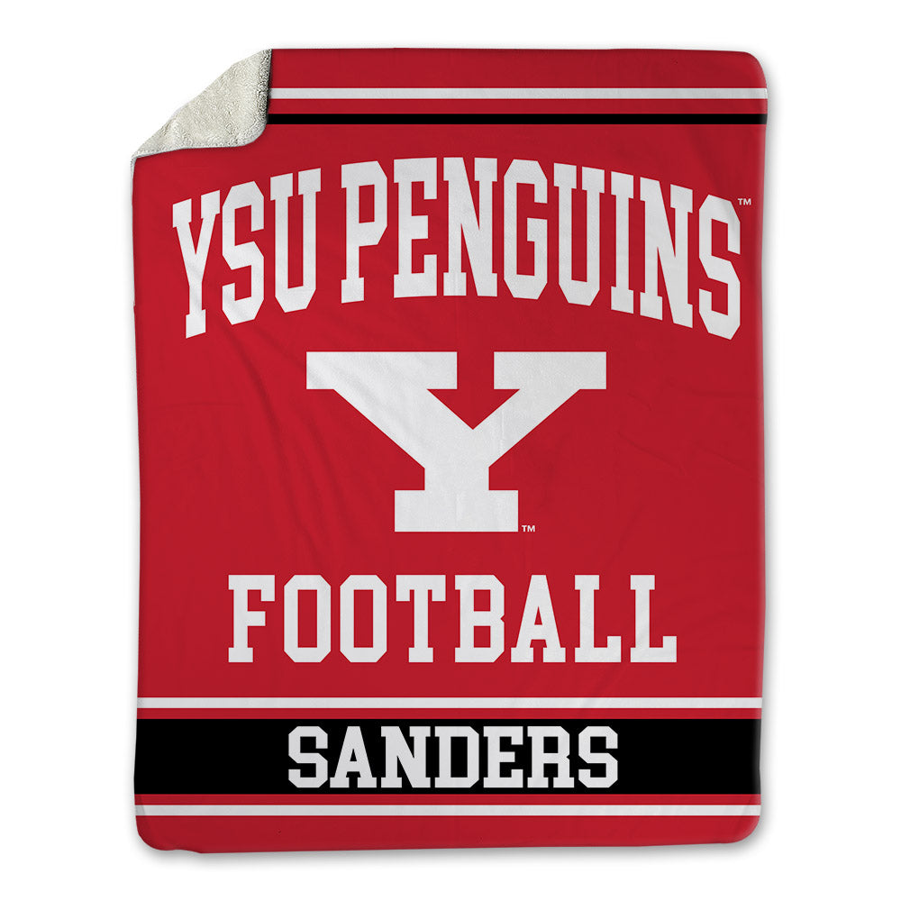 Youngstown State - NCAA Football : Jeremiah Sanders - Blanket-0