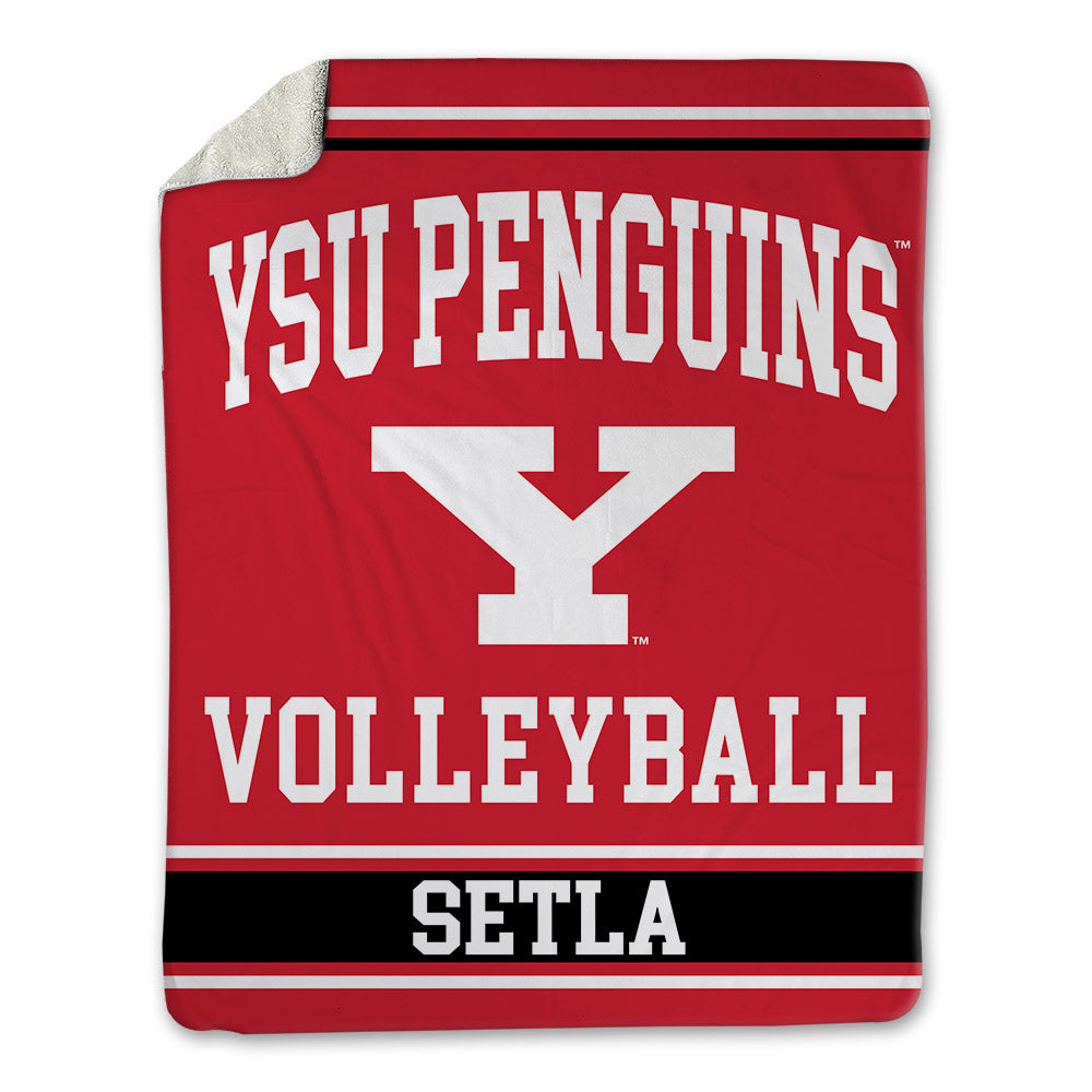 Youngstown State - NCAA Women's Volleyball : Nyia Setla - Blanket-0