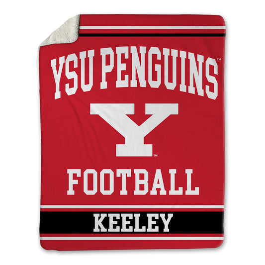 Youngstown State - NCAA Football : Matthew Keeley - Blanket-0