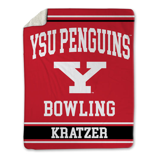Youngstown State - NCAA Women's Bowling : Leyna Kratzer - Blanket-0