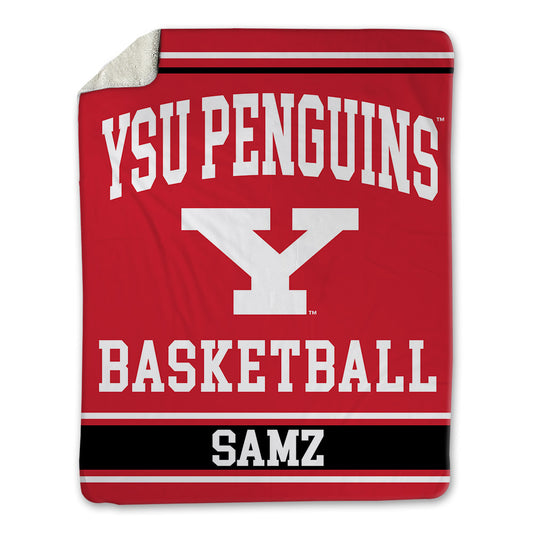 Youngstown State - NCAA Women's Basketball : Bella Samz - Blanket-0