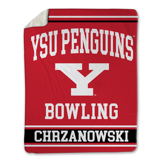 Youngstown State - NCAA Women's Bowling : Amy Chrzanowski - Blanket-0