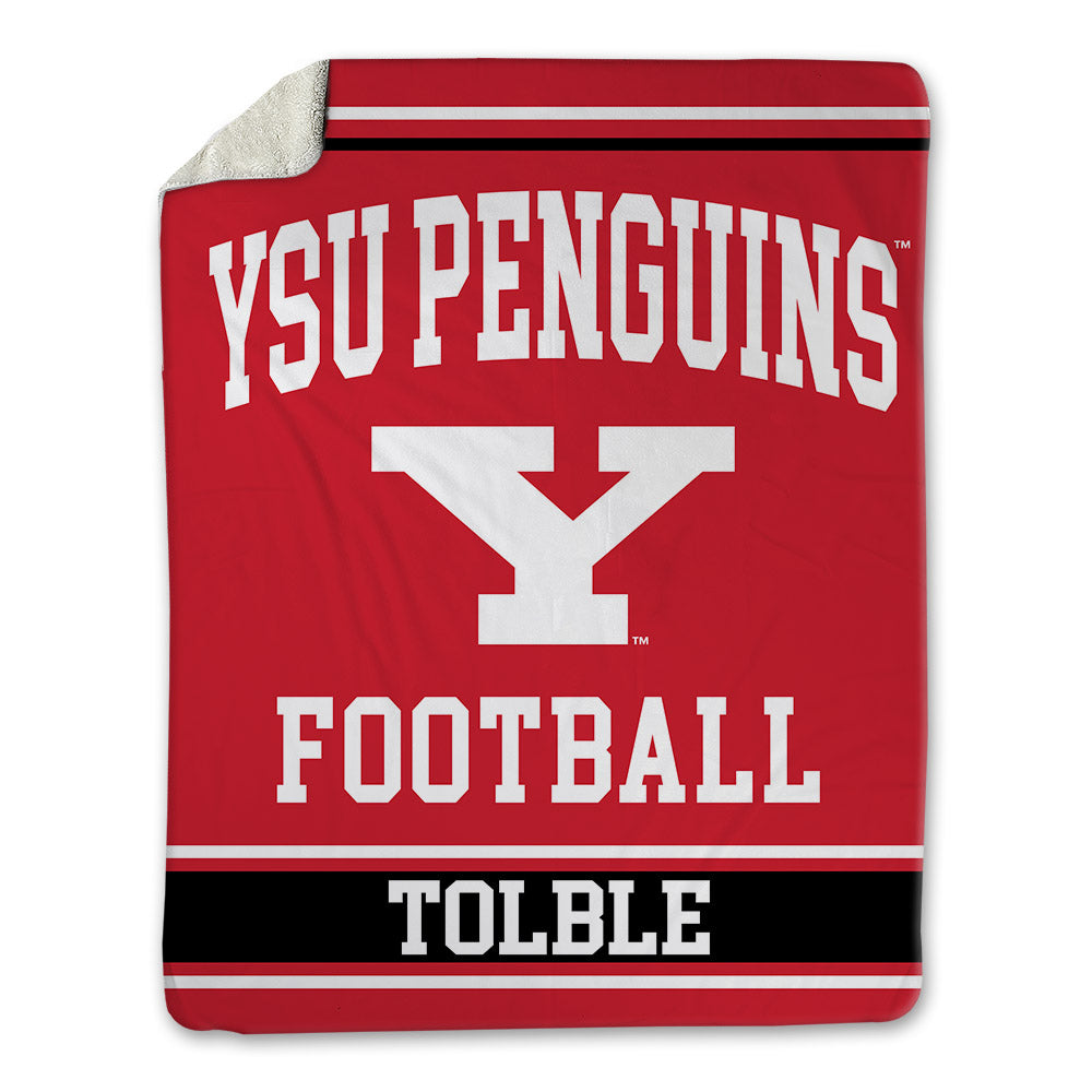 Youngstown State - NCAA Football : Benjamin Tolble - Blanket-0
